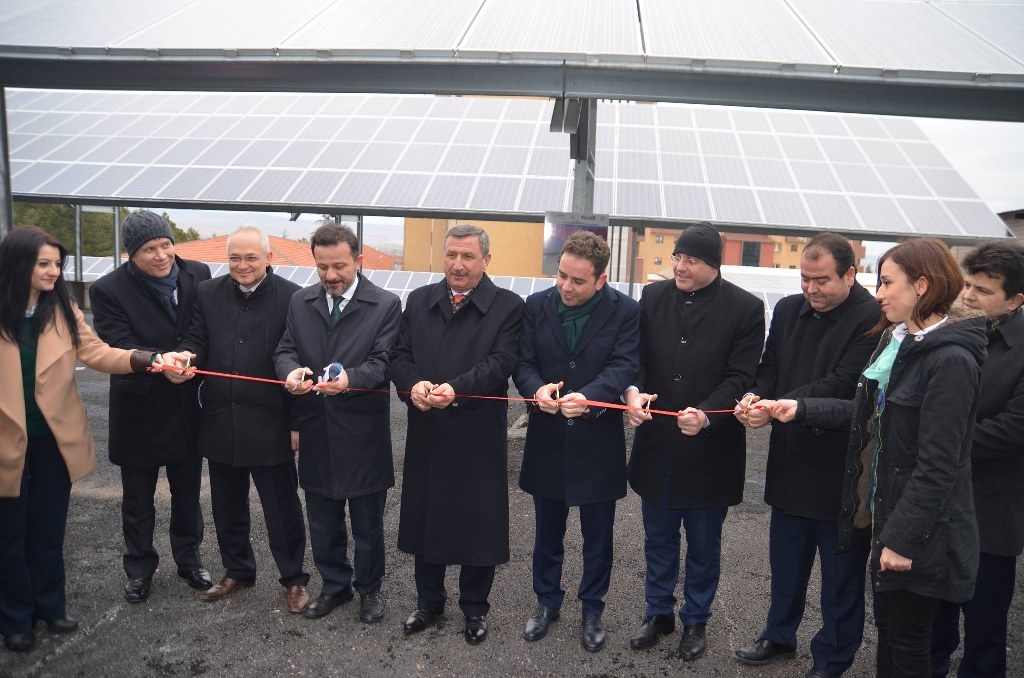 dpu evliya celebi egitim ve arastirma hastanesi gunes enerji santrali faaliyete gecti